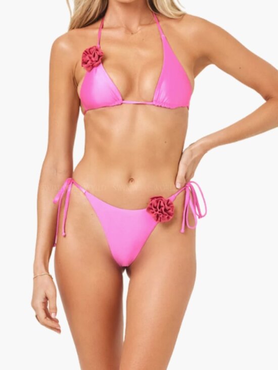 l*space Other - NEW - l*space - SET - Rosette Sofia Top / Lennox Bottom Classic - PINK QUARTZ